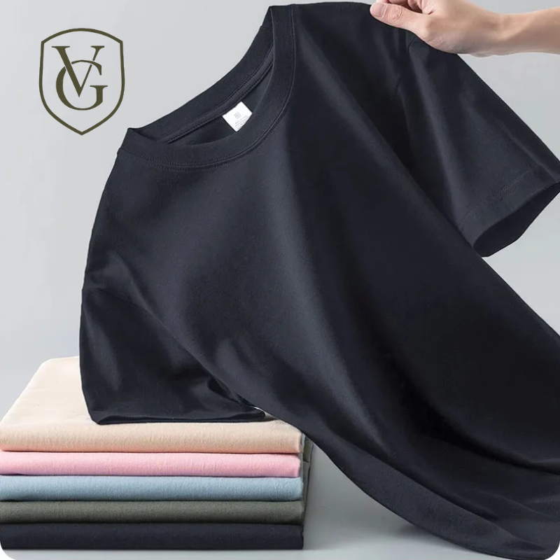 Camiseta Unissex em Algodão Puro – Modelagem Solta, Gola Redonda e Estrutura Densa em Branco Sólido