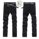 Calça Masculina de Veludo Cotelê | Corte Slim, Alta Elasticidade – Estilo Clássico Outono