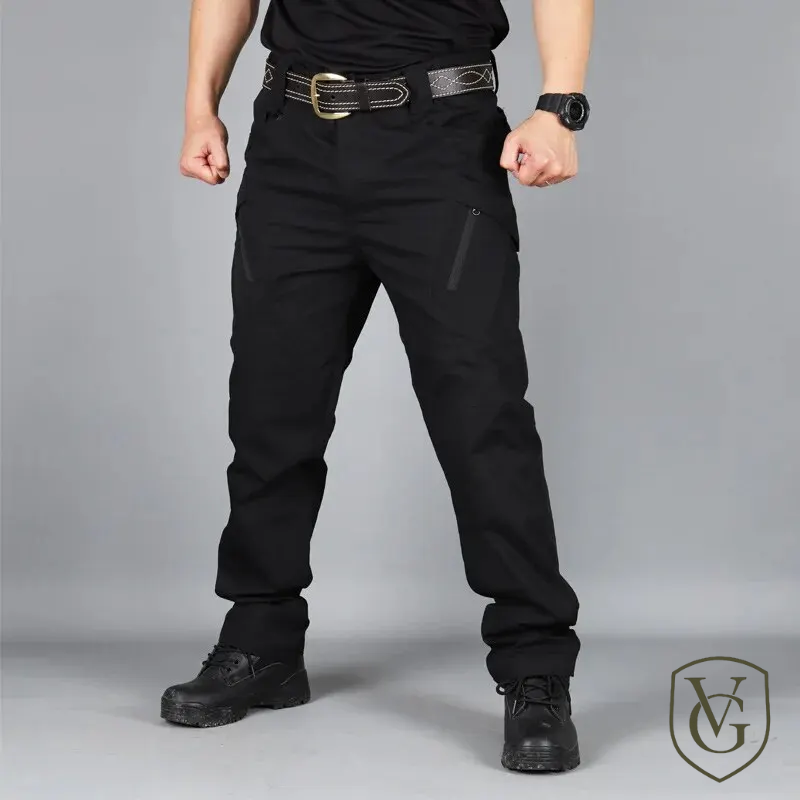 Calça Masculina Tática Cargo | Impermeável, Multibolsos, Alta Resistência – Uso Outdoor e Urbano