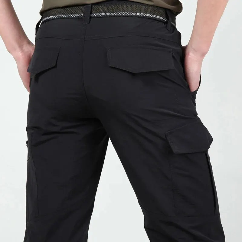Calça Masculina Tática Cargo | Impermeável, Multibolsos, Alta Resistência – Uso Outdoor e Urbano