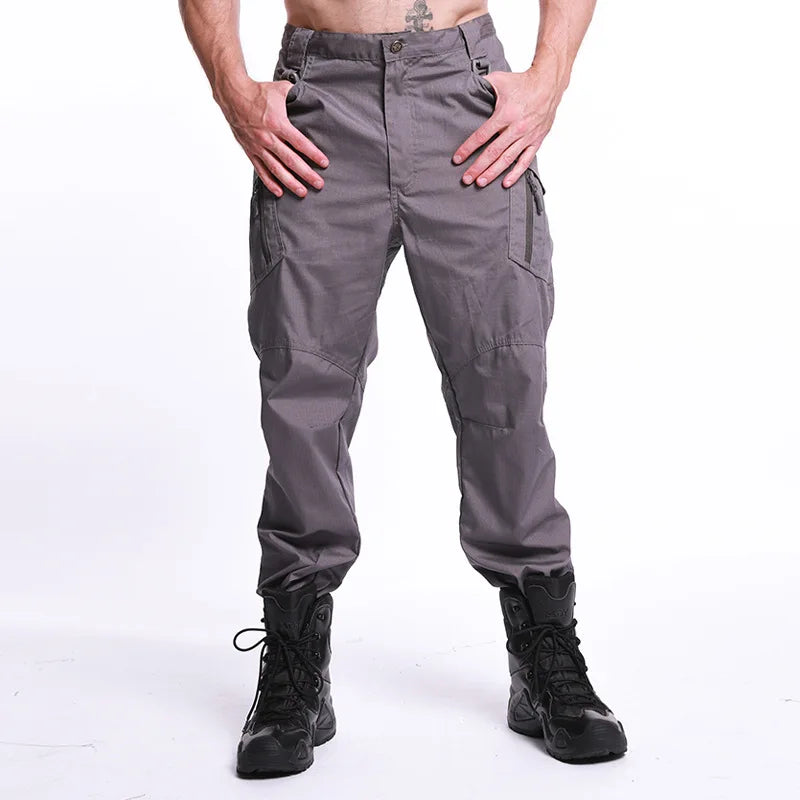 Calça Masculina Tática Cargo | Impermeável, Multibolsos, Alta Resistência – Uso Outdoor e Urbano