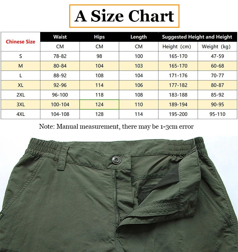 Calça Masculina Tática Cargo | Impermeável, Multibolsos, Alta Resistência – Uso Outdoor e Urbano