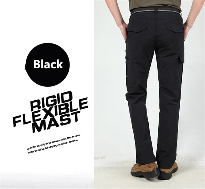 Calça Masculina Tática Cargo | Impermeável, Multibolsos, Alta Resistência – Uso Outdoor e Urbano