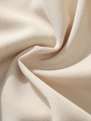 Calça Masculina Business Casual 8XL — Corte Reto em Poliéster Leve, Modelagem Solta e Cós Elástico