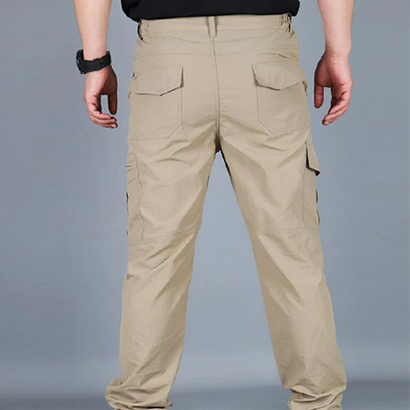 Calça Masculina Tática Cargo | Impermeável, Multibolsos, Alta Resistência – Uso Outdoor e Urbano