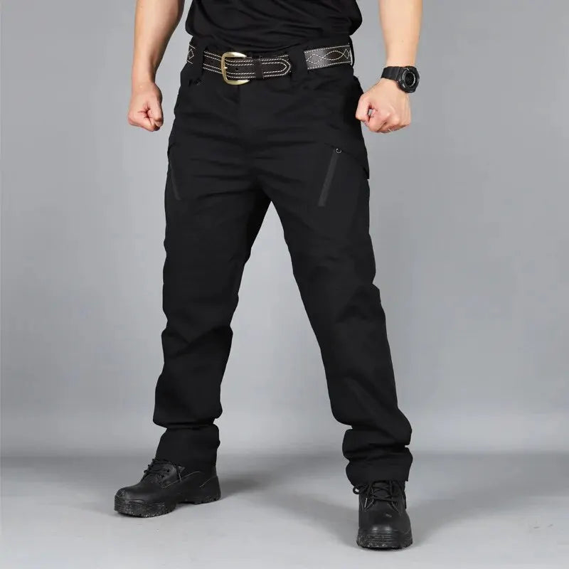Calça Masculina Tática Cargo | Impermeável, Multibolsos, Alta Resistência – Uso Outdoor e Urbano