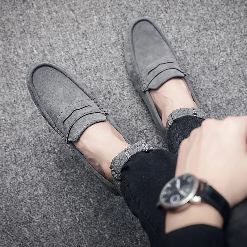 Mocassim Masculino Atemporal – Leveza, Conforto e Linha Impecável