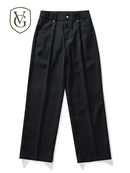 Calça Masculina Business Casual 8XL — Corte Reto em Poliéster Leve, Modelagem Solta e Cós Elástico